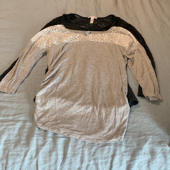 Bundle of 2 sz medium long sleeve t-shirts - Picture 1 of 6